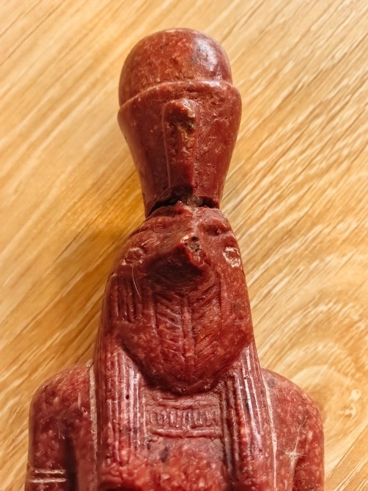 Parlak Kahverengi Granit Heykel - Görsel 4