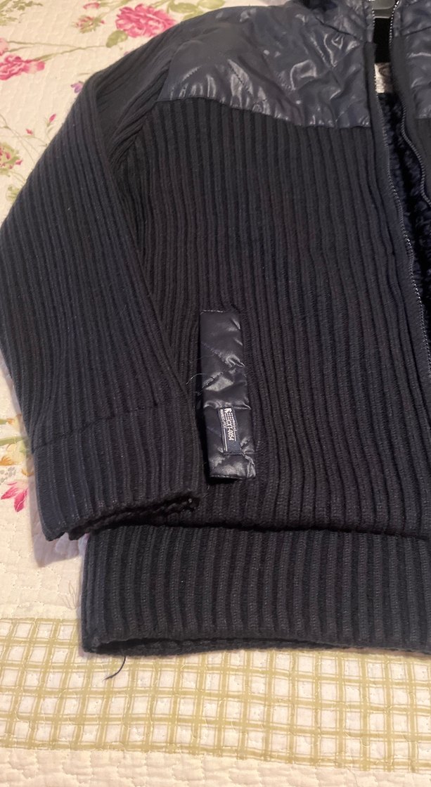 Kapüşonlu Siyah Fermuarlı erkek Ceket - Görsel 2