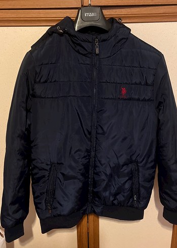 Erkek Lacivert Fermuarlı Kısa Mont - Görsel 2