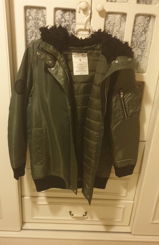 yeşil zara mont 