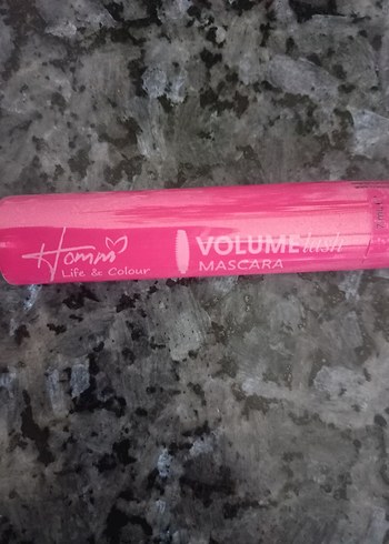 Homm bitkisel Pembe Renkli Hacim Veren Maskara - Görsel 3