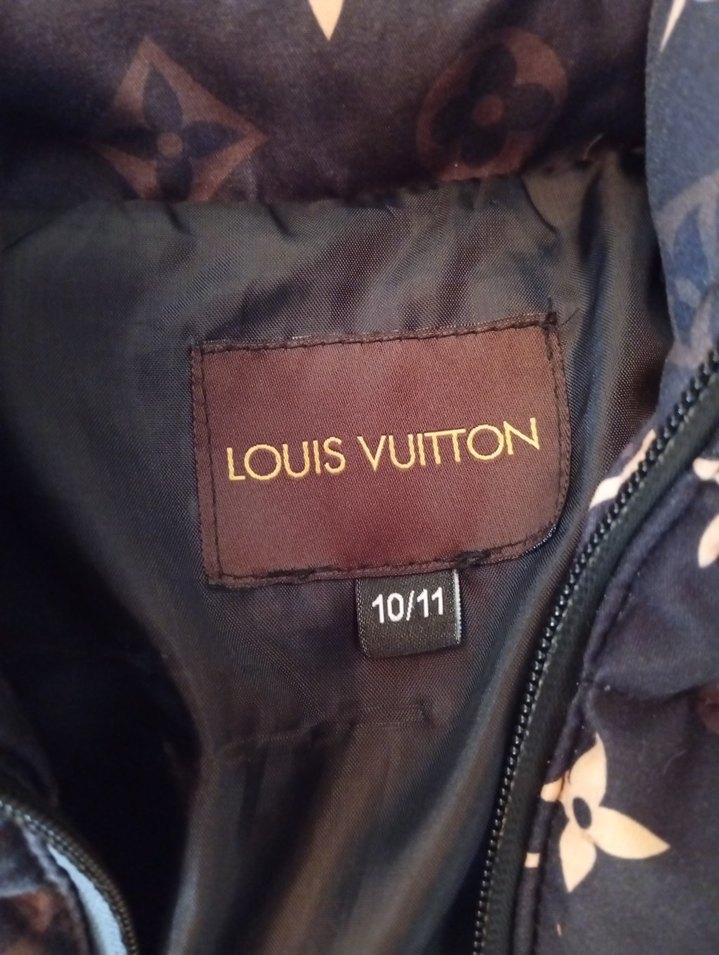 Mavi Parlak Desenli Kapüşonsuz Şişme Yelek - Görsel 3