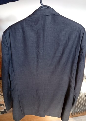 Gri Erkek Takım Elbise - Klasik Kesim - Görsel 2