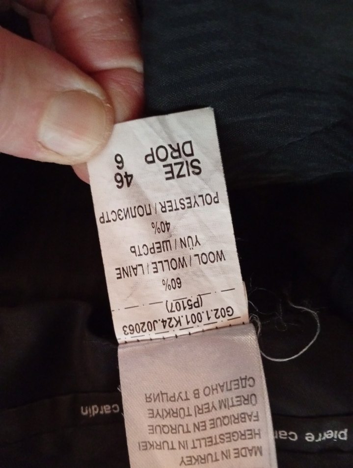 Gri Erkek Takım Elbise - Klasik Kesim - Görsel 3