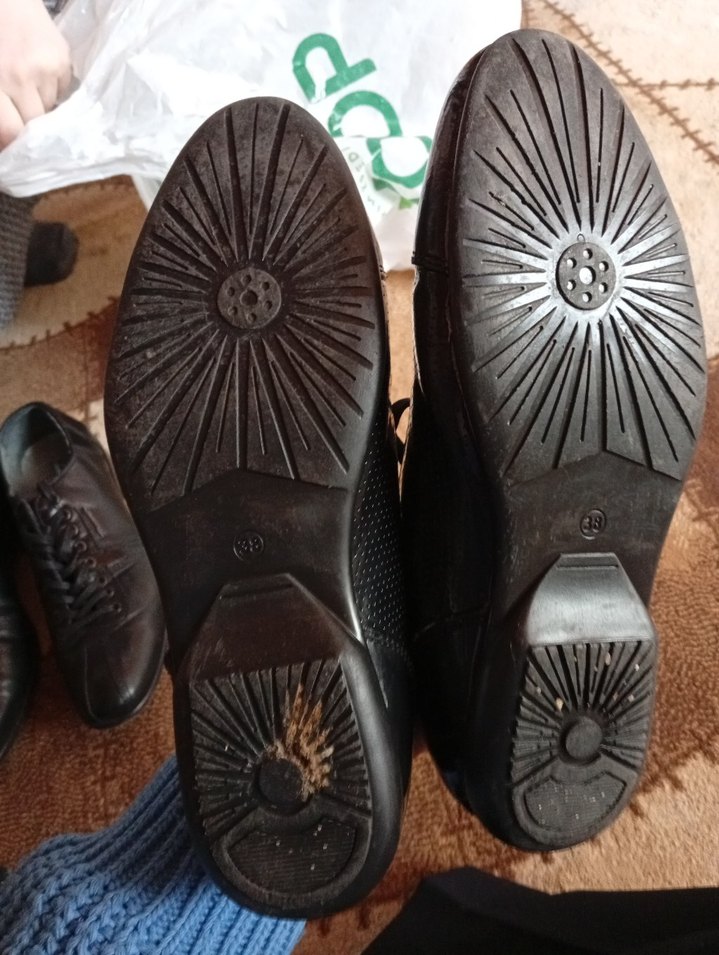 Siyah Parlak Yılan Desenli Bağcıklı Klasik kadın Ayakkabı - Görsel 4