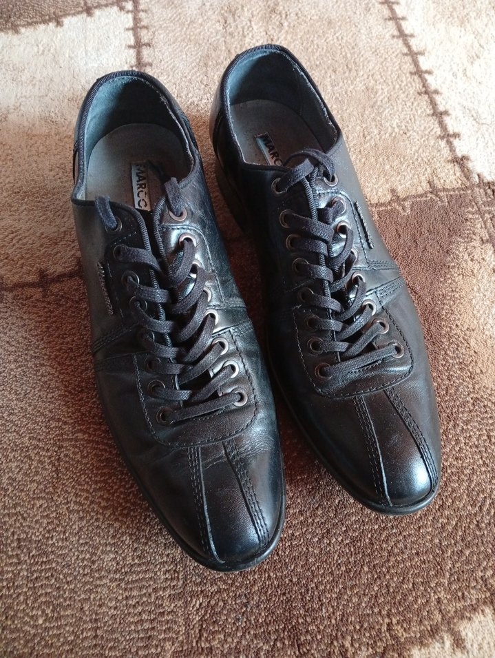 Klasik Erkek Kahverengi Deri Bağcıklı Ayakkabı - Görsel 2