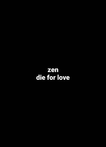 die for love