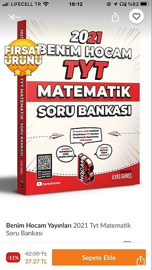 Benim hocam tyt matematik