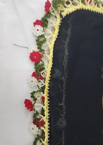 El işlemeli tülbent - Görsel 2