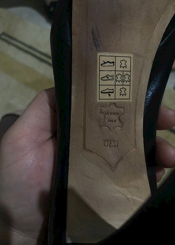 Siyah Yılan Desenli Stiletto Platform Topuklu - Görsel 3