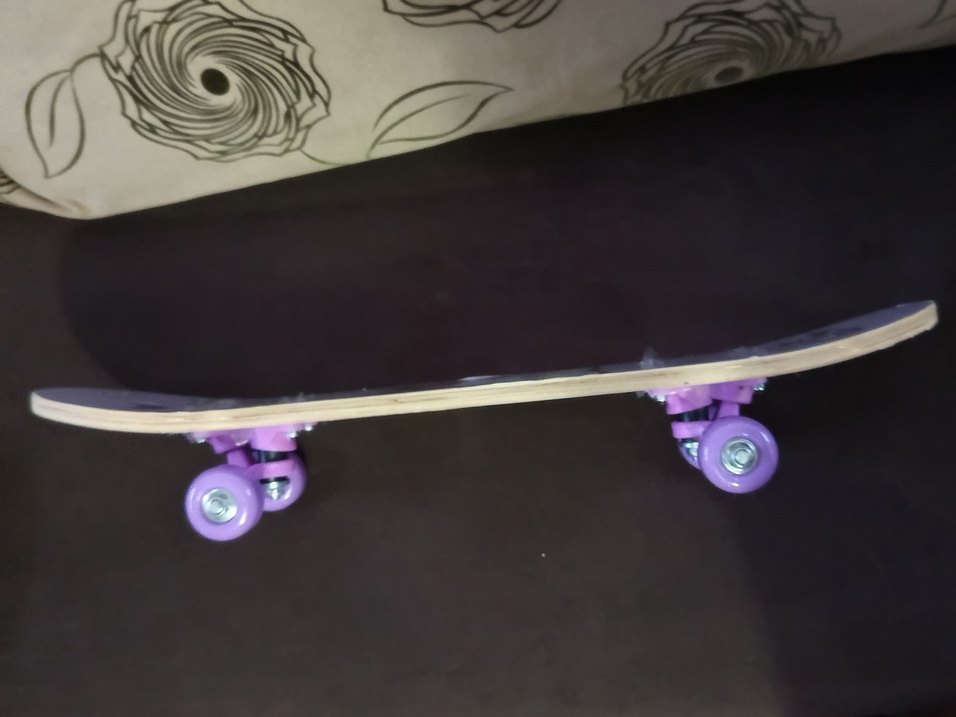 Mor Çocuk Kaykay Tahtası - Görsel 2