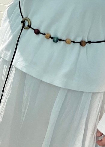 Boncuk Detaylı Kemer - Görsel 4