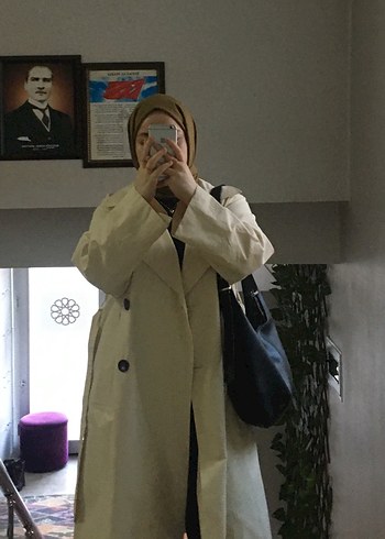 pull and bear trençkot - Görsel 2