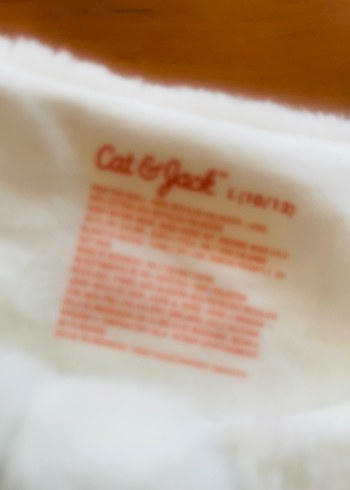 Cat & Jack Kız Çocuk Beyaz Kürk Detaylı Yelek - Görsel 2