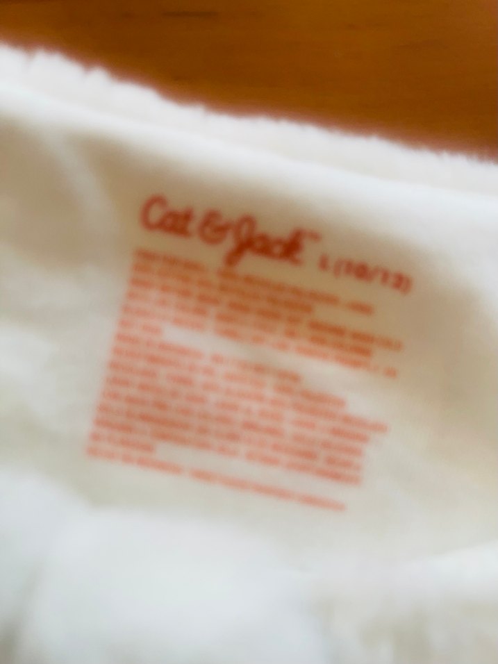 Cat & Jack Kız Çocuk Beyaz Kürk Detaylı Yelek - Görsel 2