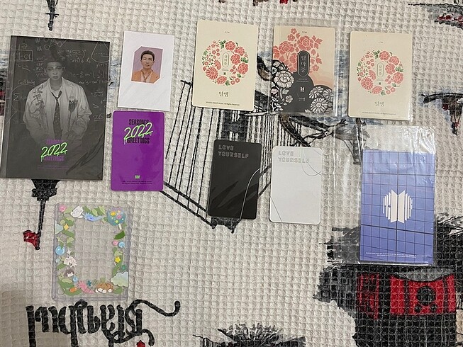 namjoon rap monster bts photocard pc albüm orijinal