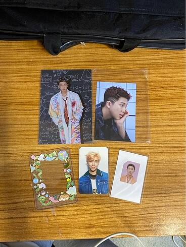 bts photocard namjoon rm rap monster pc