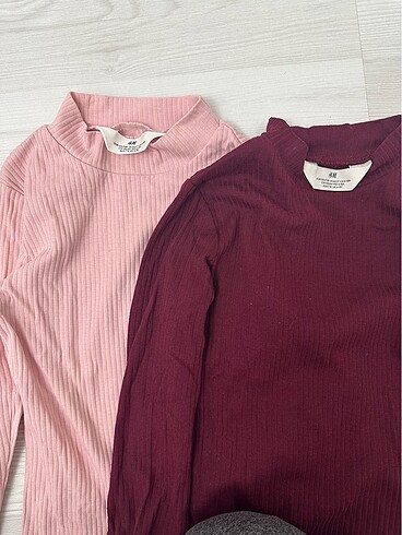 H&M H&M boğazlı bluz