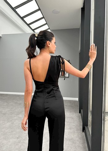 Siyah tulum - Görsel 5