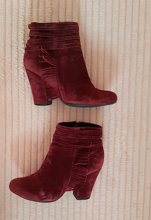 bordo süet bot