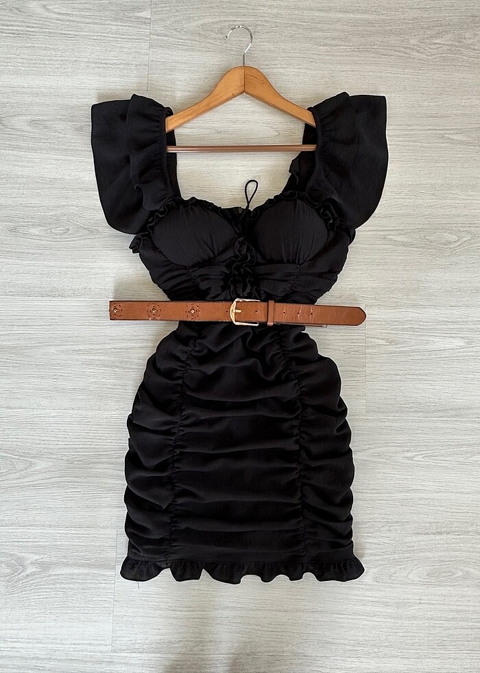 Siyah elbise - Görsel 2