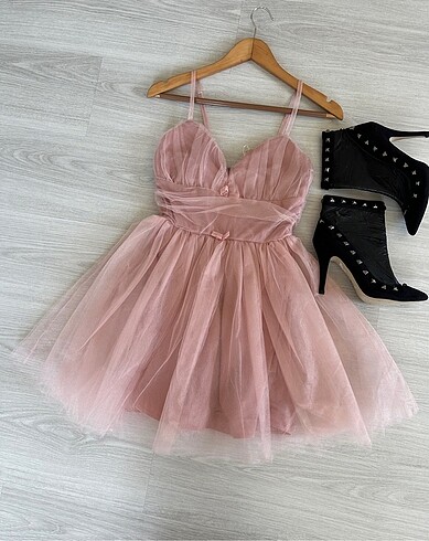 Tül elbise - Görsel 8