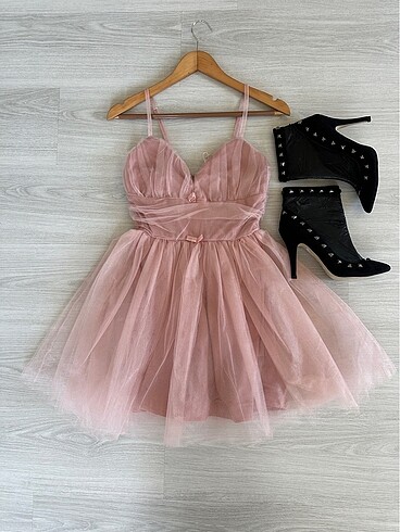 Tül elbise - Görsel 7