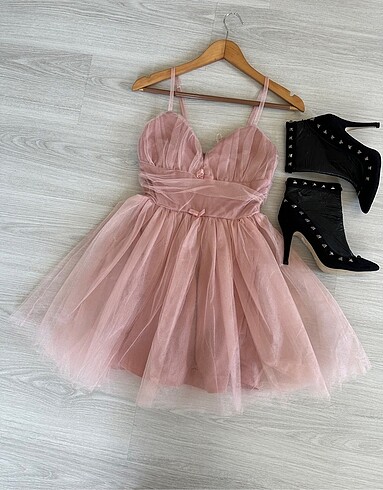 Tül elbise - Görsel 9