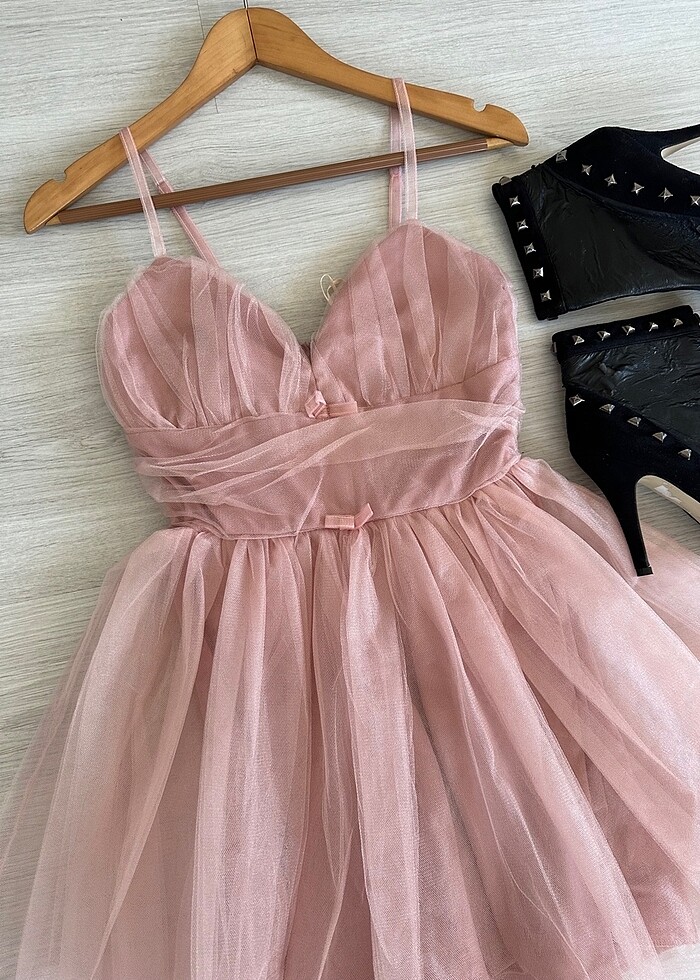 Tül elbise - Görsel 4