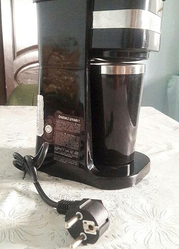 Kahve makinası.