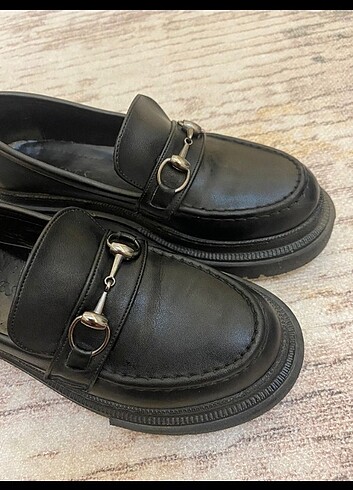 Oxford loafer ayakkabı 