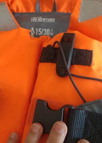 Erkek Çocuk Turuncu Biker Tarzı Yelek - Görsel 6