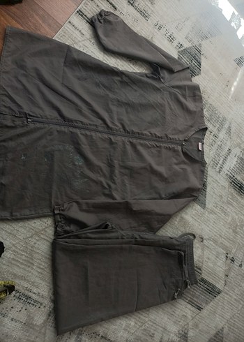 Gri Uzun Kesim haşema mayo - Görsel 7