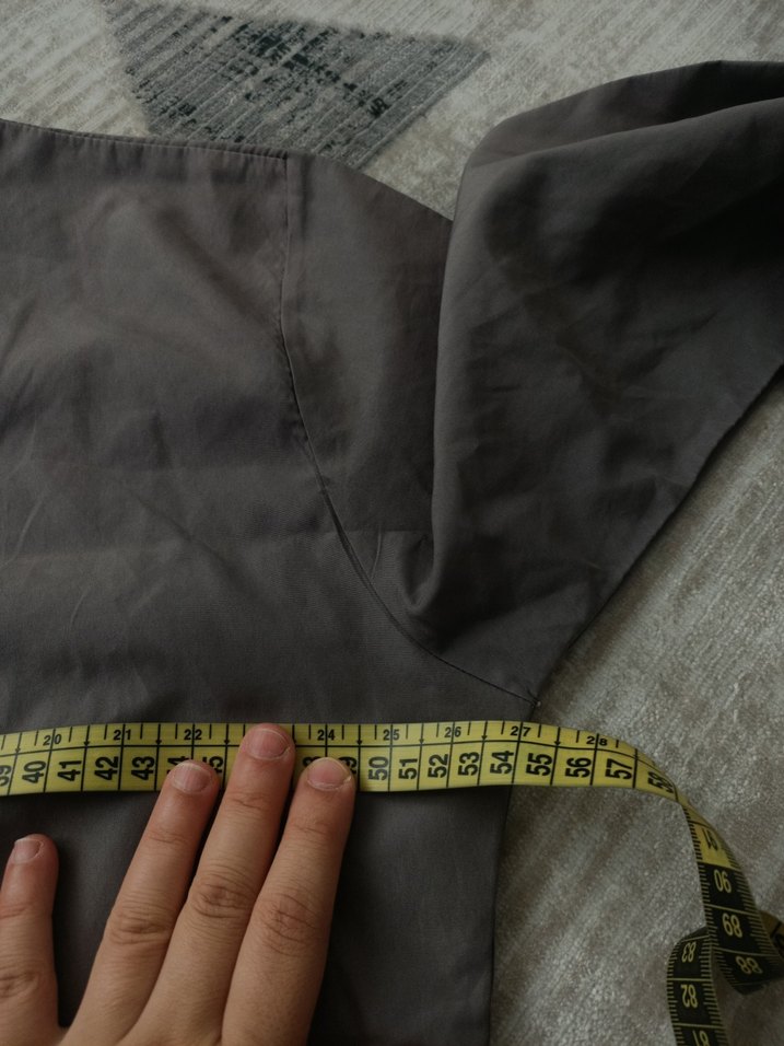 Gri Uzun Kesim haşema mayo - Görsel 3