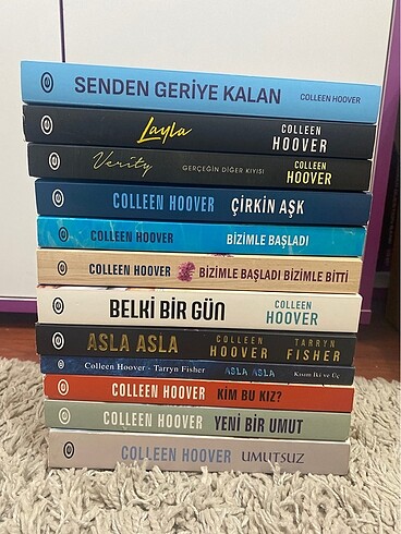 colleen hoover kitaplari