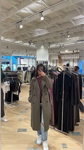 m Beden Pull&bear trençkot