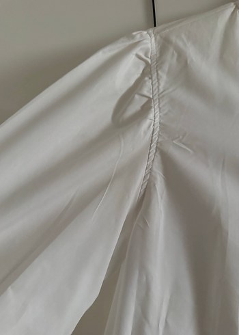 diğer Beden beyaz Renk Pamuklu Beyaz Düğmeli Kadın Gömlek suud collection