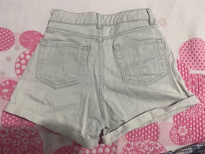 Açık mavi şort - Görsel 2