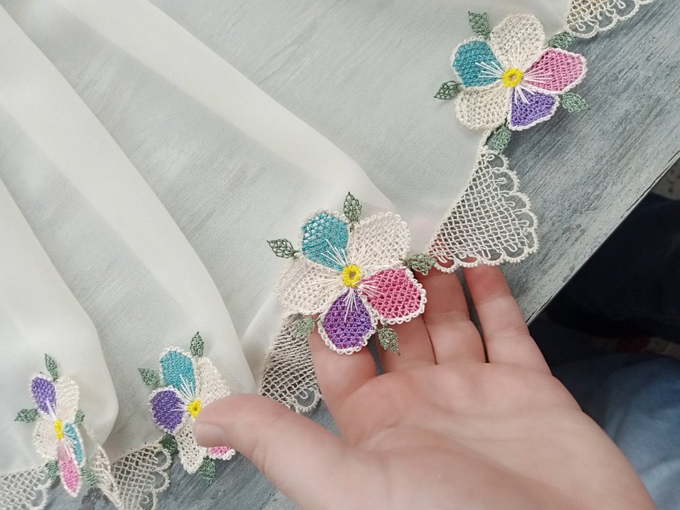 iğne oyalı namaz mevlüt örtüsü - Görsel 2