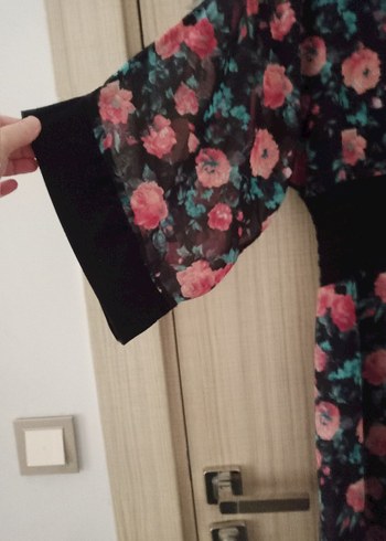 Çiçek Desenli Uzun Bohem Elbise - Görsel 3