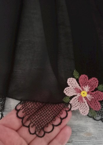 siyah namaz örtüsü - Görsel 2