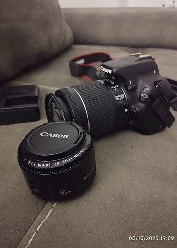 Canon EOS 100D Siyah Dijital Fotoğraf Makinesi