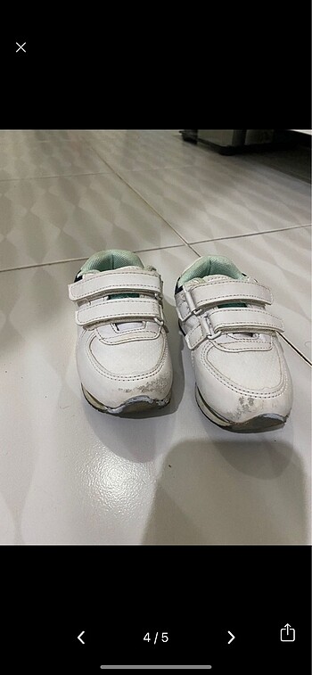 24 Beden beyaz Renk Erkek çocuk spor ayakkabı