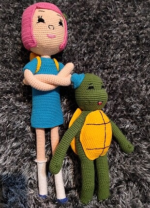 İbi ve tosi amigurumi oyuncak