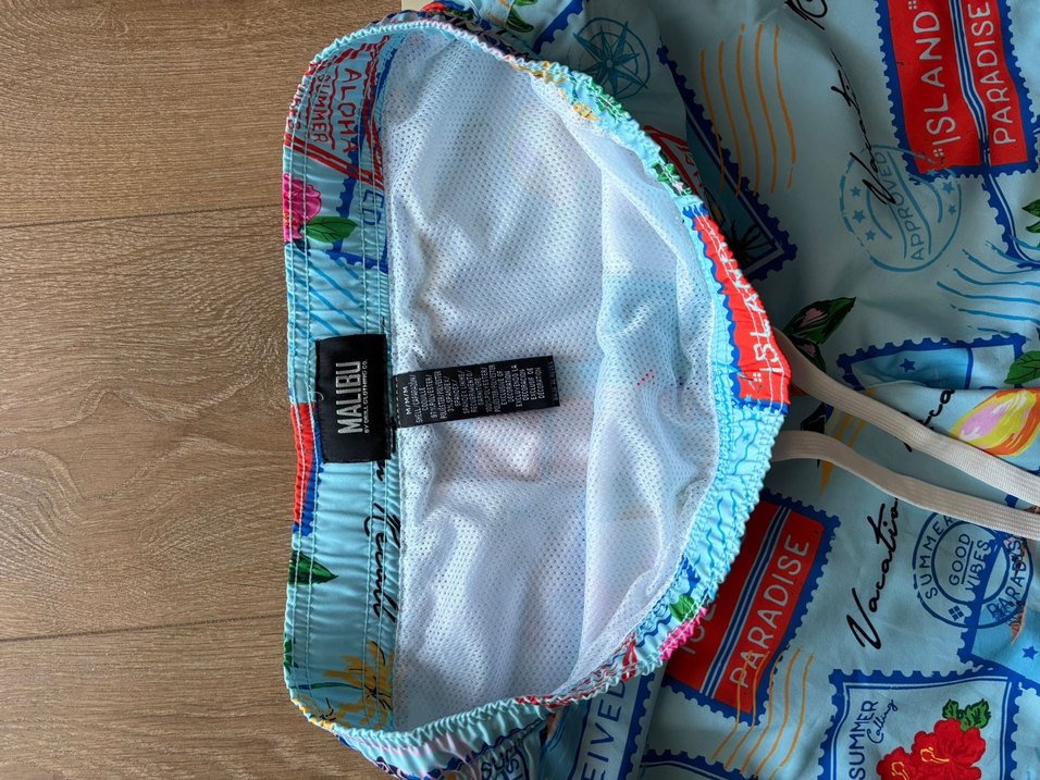 Malibu marka Renkli Erkek Deniz Şortu - Görsel 4