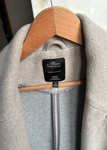 Bej Uzun Yünlü Kaban - Görsel 5