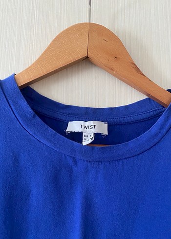 Twist Mavi Kısa Kollu Tişört - Görsel 5