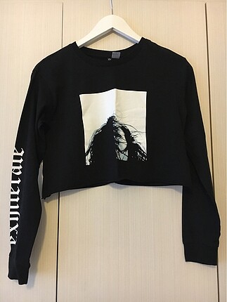 Siyah H&M Sweatshirt