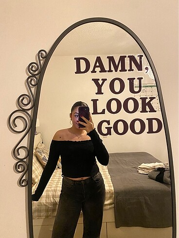 Siyah triko uzun kollu büstiyer - Görsel 3