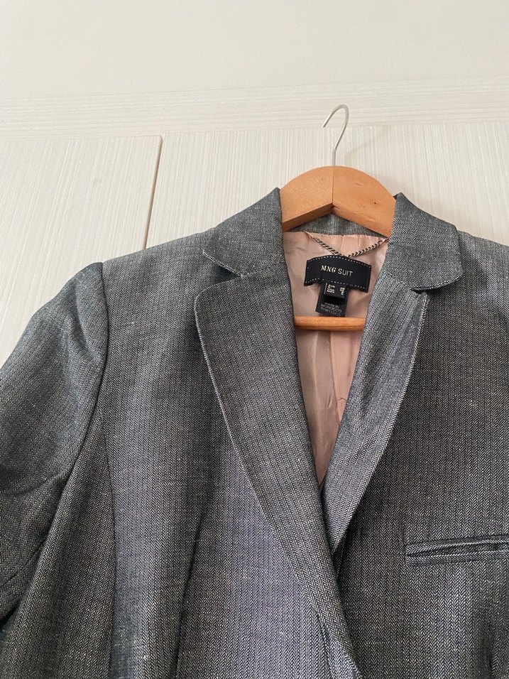 Mango gri blazer - Görsel 2